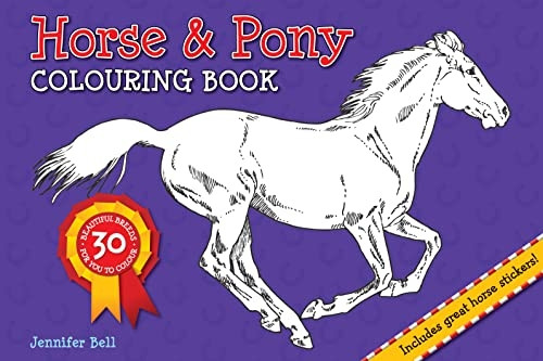 Horse and Pony Colouring Pad (Colouring Book)