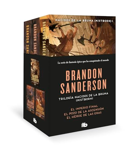Trilogía Nacidos de la Bruma [Mistborn] (pack con: El imperio final | El pozo de la Ascensión | El héroe de las Eras)