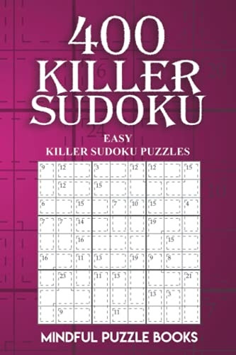 400 Killer Sudoku: Easy Killer Sudoku Puzzles (Sudoku Killer)