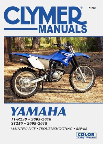 Clymer Yamaha XT250 (08-18) & TT-R230 (05-18)