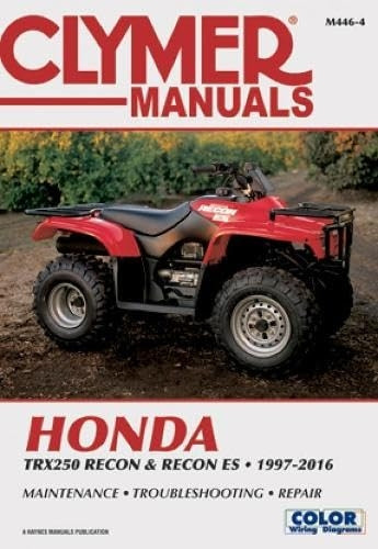 Honda TRX Recon & Recon ES Clymer Manual: 97-16