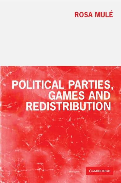 Political parties, games and redistribution