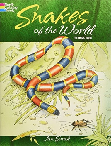 Snakes of the World Colouring Book