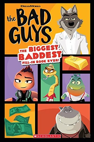 The Bad Guys Movie: The Biggest, Baddest Fill-in Book Ever! (Bad Guys Movie)