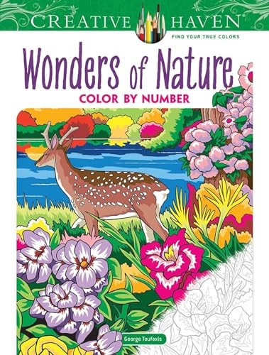 Creative Haven Wonders of Nature Color by Number (Creative Haven)