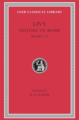 Livy History of Rome  Books V-VII