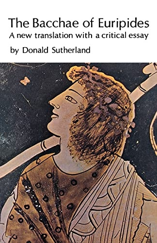 The Bacchae Of Euripides