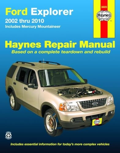 Ford Explorer 2002 Thru 2010: Includes Mercury Mountaineer