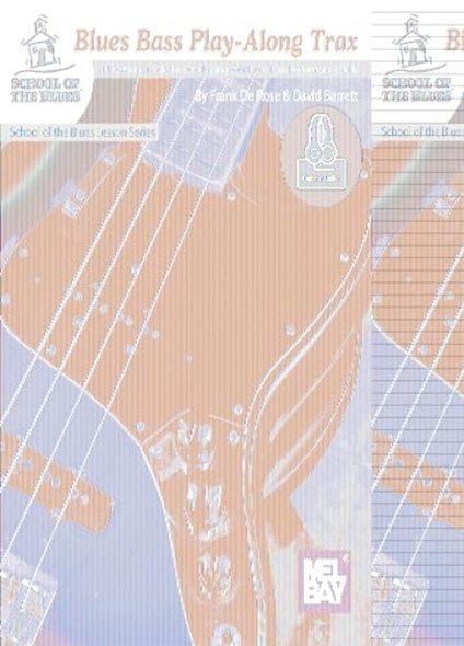 Blues Bass Play-Along Trax Book With Online Audio