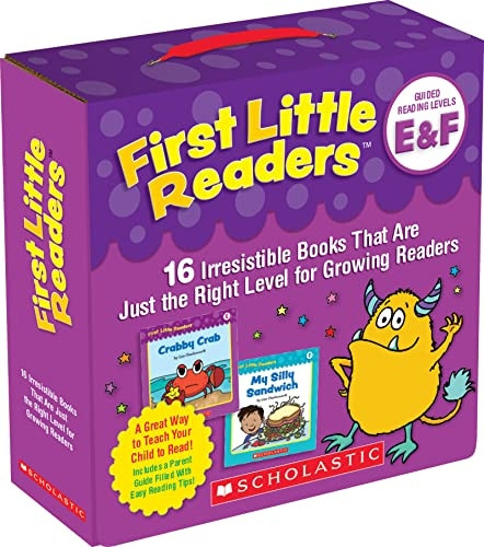 First Little Readers Parent Pack: Guided Reading Levels E & F: 16 Irresistible Books That Are Just the Right Level for Growing Readers (First Little Readers)