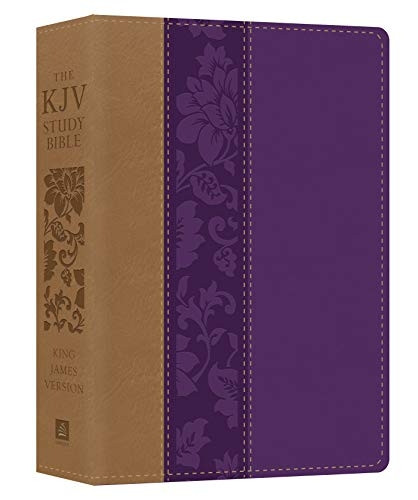 The KJV Study Bible - Large Print [violet Floret] (King James Bible)