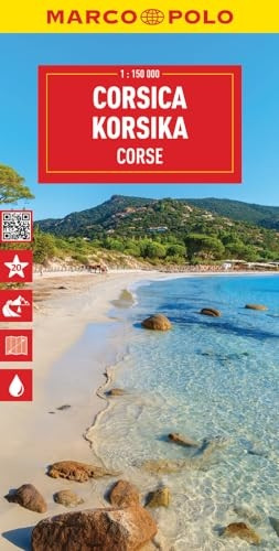 Corsica Marco Polo Map (Marco Polo Maps)