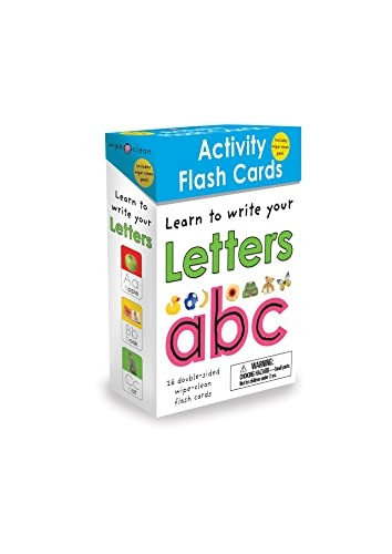 Letters with Sticker and Pens/Pencils (Wipe Clean: Learn to Write)