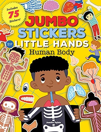 Jumbo Stickers for Little  - Hands: Human Body: Includes -  75 Stickers, Volume 1
