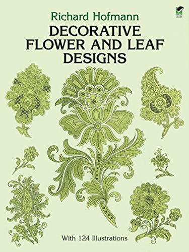 Decorative Flower and Leaf Designs (Dover Design Library) (Dover Design Library)