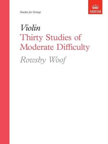 Violin: Thirty Studies of Modern Difficulty (Studies for Strings)