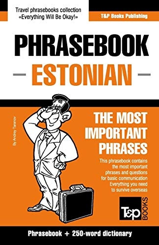 English-Estonian phrasebook & 250-word mini dictionary (American English Collection)