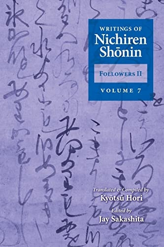 Writings of Nichiren Shonin Followers II: Volume 7