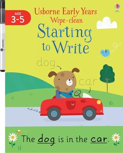 Starting to Write (Usborne Early Years Wipe-Clean)