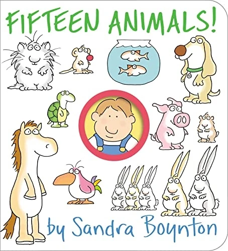 Fifteen Animals! (Boynton on Board) [Board book]