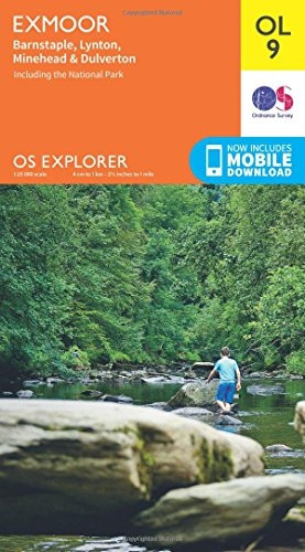 OS Explorer OL9 Exmoor (OS Explorer Map)