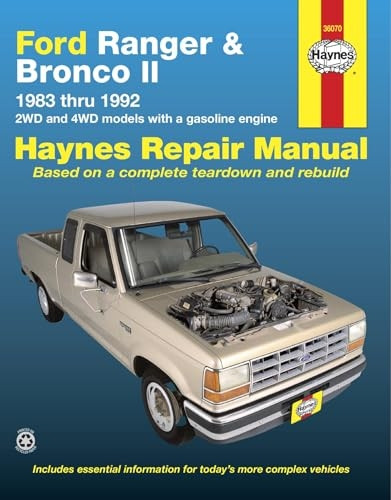 Haynes Ford Ranger and Bronco II, 1983-1992
