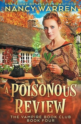 A Poisonous Review: A Paranormal Women's Fiction Cozy Mystery (Vampire Book Club)