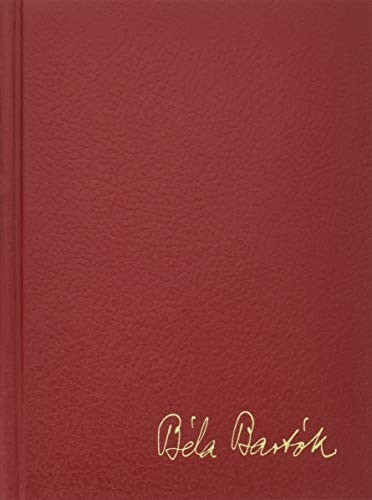 The String Quartets of Bela Bartok (Complete): Study Score