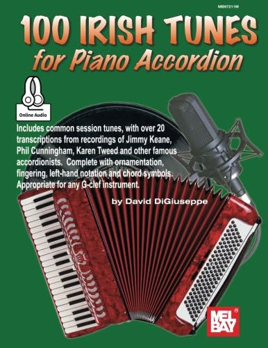 100 Irish Tunes for Piano Accordion
