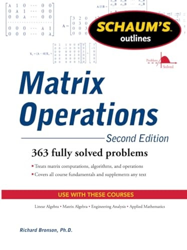 Schaum's Outline of Matrix Operations