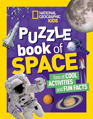 National Geographic Kids Puzzle Book: Space (Ngk Puzzle Books)