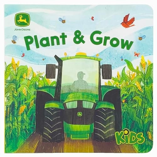 Plant & Grow (John Deere Lift-A-Flap Board Book) [Board book]