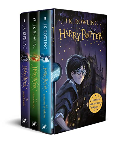 Harry Potter (estuche con: Harry Potter y la piedra filosofal | Harry Potter y la càmara secreta | Harry Potter y el pri