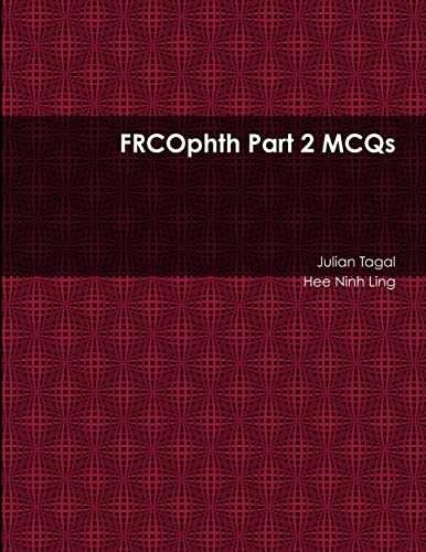 Frcophth Part 2 McQs