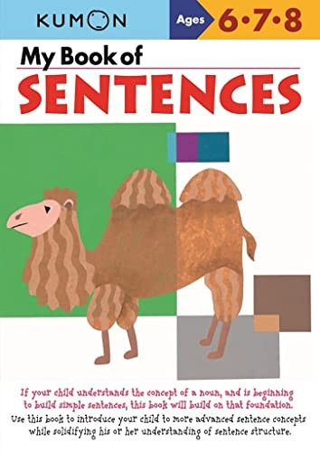 My Book of Sentences: Ages 6,7, 8 (Kumon Workbooks)