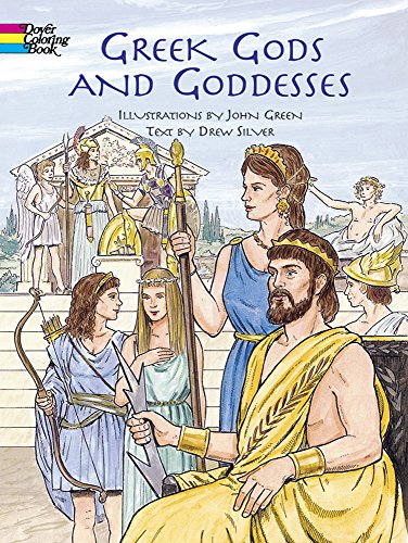 Greek Gods and Goddesses (Dover Classic Stories Coloring Book)