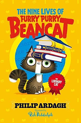 The Library Cat (The Nine Lives of Furry Purry Beancat)