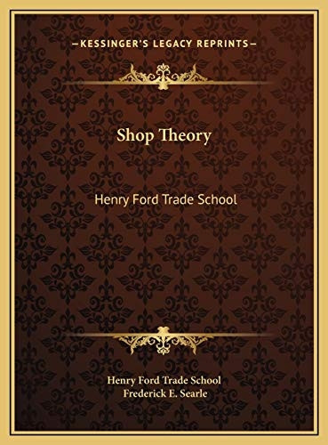 Shop Theory