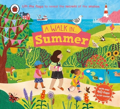 A Walk in Summer: Lift the flaps to reveal the secrets of the season (Walk in... A)