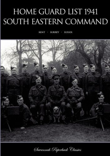 Home Guard List 1941:  - South Eastern Command