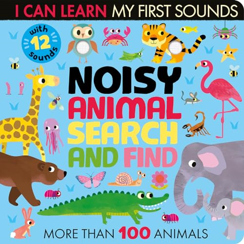 Noisy Animal Search and Find (I Can Learn) [Board book]