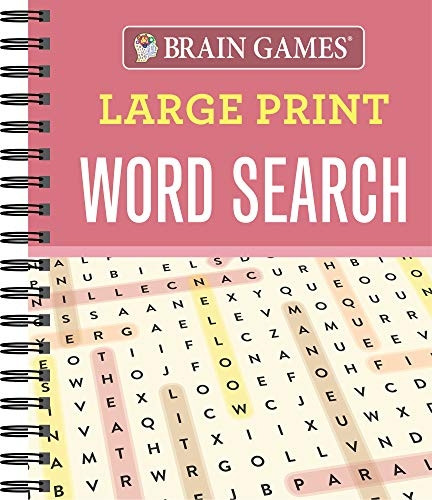 Brain Games Large Print Word Search [Large Print]