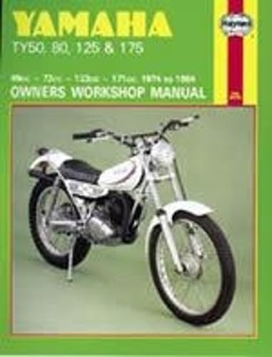 Yamaha TY50, TY80, TY125 and TY175 1974-84 Owner's Workshop Manual (Motorcycle Manuals)