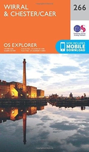 OS Explorer Map (266) Wirral and Chester
