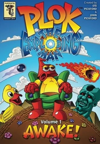 Plok the Exploding Man:  - Volume 1: Awake! (Plok the -  Exploding Man, the Comic  - Strip)