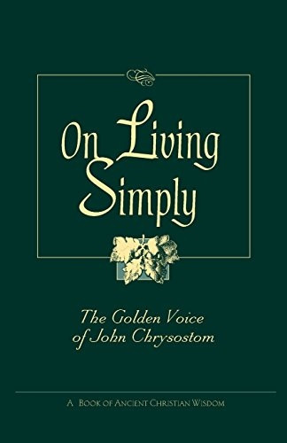 On Living Simply