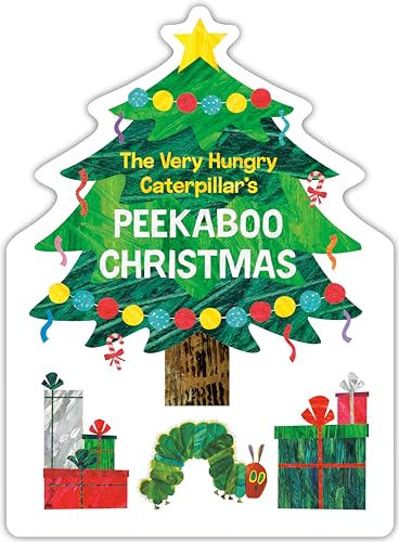 The Very Hungry Caterpillar's Peekaboo Christmas (The World of Eric Carle) [Board book]