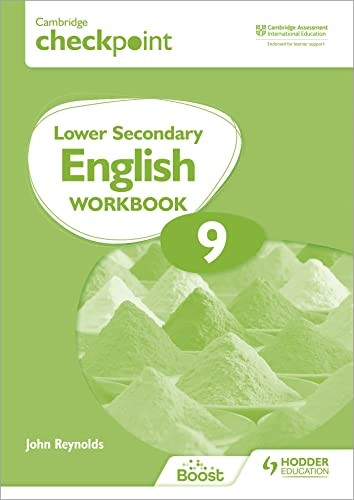 Cambridge Checkpoint Lower Secondary English Workbook 9: Second Edition