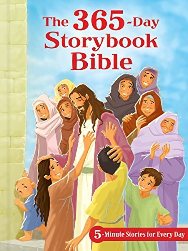 The 365-Day Storybook Bible,Padded: 5-Minute Stories forEvery Day