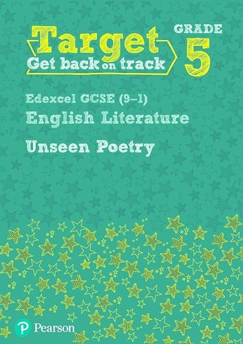 Target Grade 5 Unseen Poetry Edexcel GCSE (9-1) Eng Lit Workbook (Intervention English)